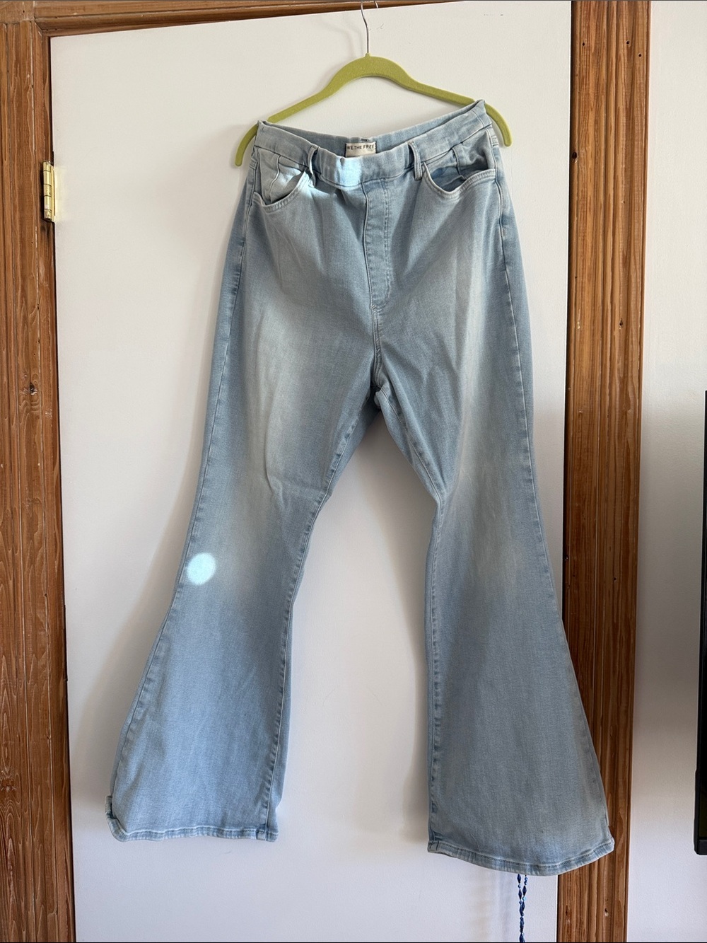 We The Free Light Blue Flare Jeans